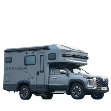 Fengjing RV New AWD 6-Seater with Beds, Washing Machine, Cooker, AC, Solar Panel - Autohome Premium Version