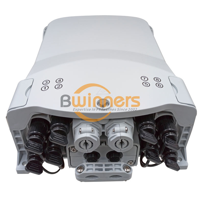 8 พอร์ต fttx กล่องที่เชื่อมต่อล่วงหน้า ftta ftta nap fiber box cajas