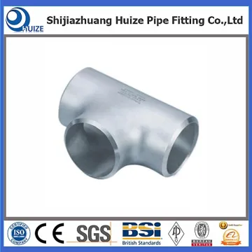 stainless steel tees butt welded fitting
