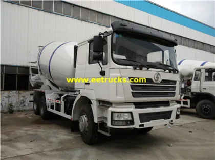 SHACMAN 10 Wheel 6000L Cement Truck Mixers
