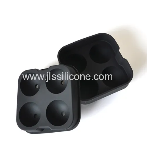 4 Sphere Silicone Ice Ball Mold With Fda/lfgb Certificate 