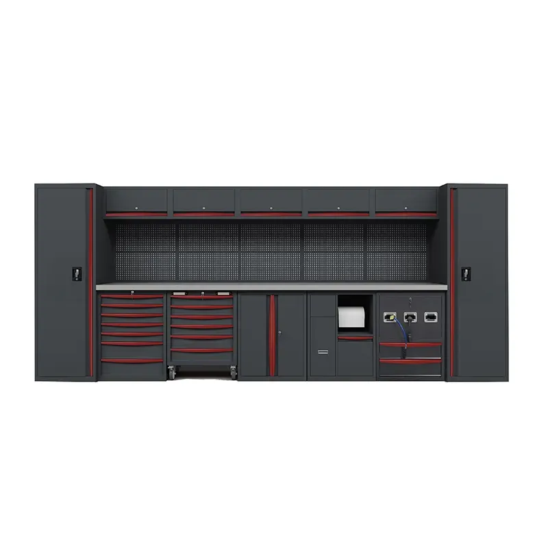 Free Combination Heavy Duty Garage Storage Workshop Tool Cabinet Workbench