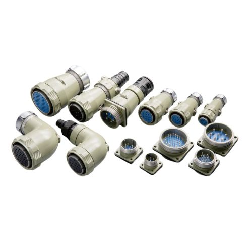 Conector circular de enchufe de enchufe de aviación de la serie Y