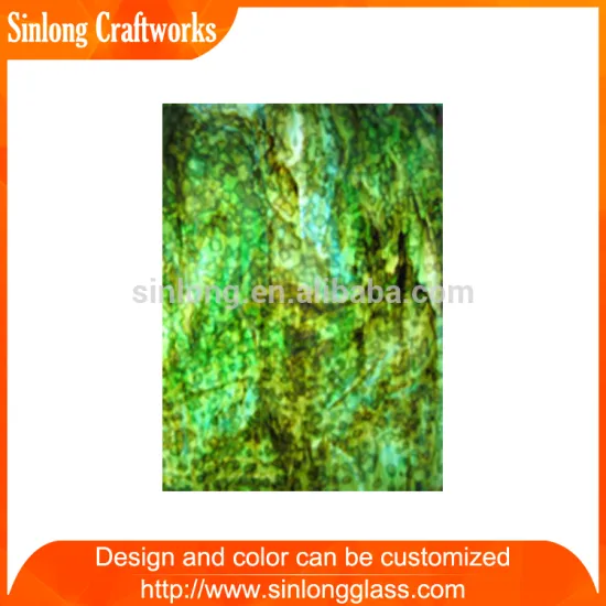 stained glass used for half round church decorative