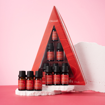 Stress Free Aromatherapy Essential Oil Gift Set - Private Label OEM Natural Smell Blend