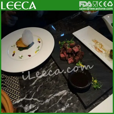 2014 new measurable temperature lava stone grill plate