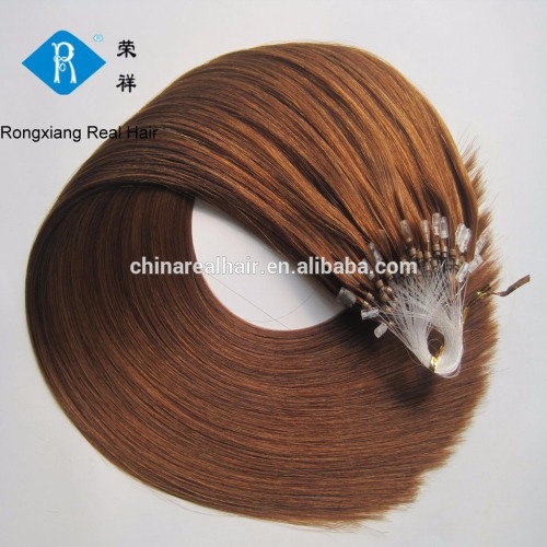 Cheap wholesale price 30 inch malaysian micro bead human hair extensions