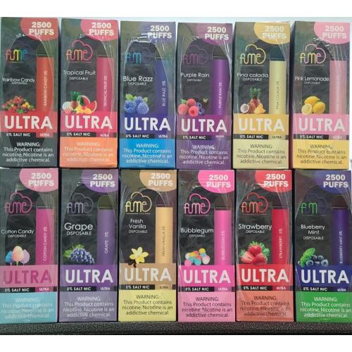 Einweg Vape Fume Ultra 2500 Puffs USA