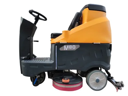 Ride-On Electric Road Sweeper