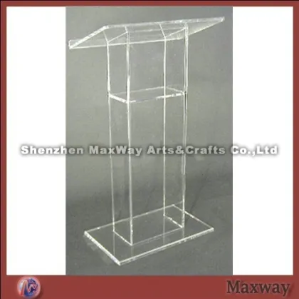 Clear Perspex Podium Dais