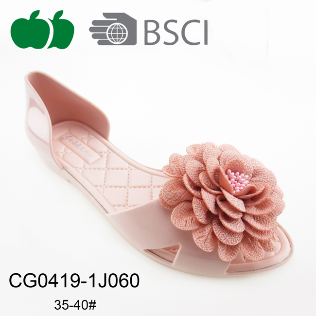 ladies flower sandals