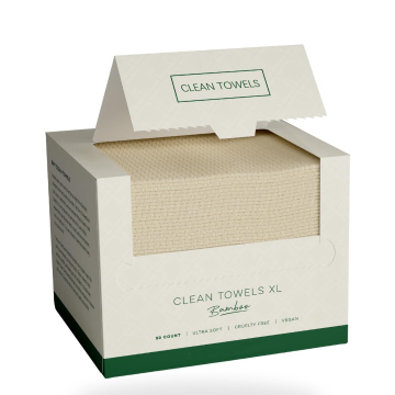 Custom Organic Spunlace Nonwoven Disposable Cotton Cloth Facial Tissues