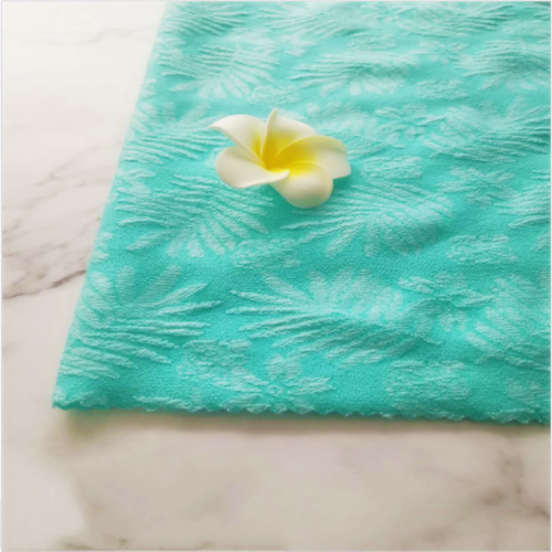 Skin-friendly Feather pattern designs Jacquard Print Fabric