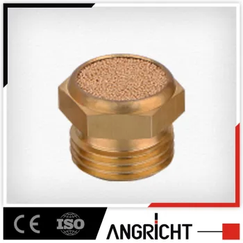 F102 Pneumatic Brass or plastic Silencer Muffler