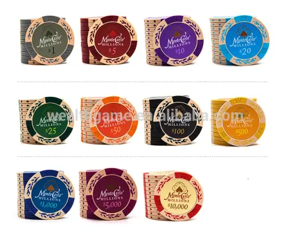 500pcs Matt Monte Carlo Chip Set