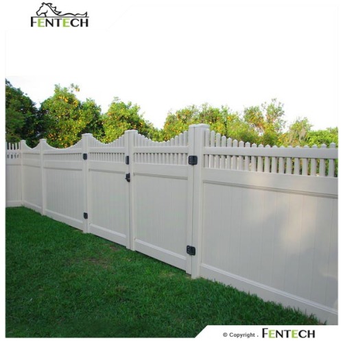 Fentech Uv proof Pvc/Plastic/Vinyl Fence