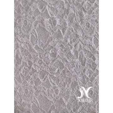 Shiny Nylon Poly Lace Knit Fabric