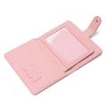 Direkt fabriksanpassad rosa rent färgkortshållare