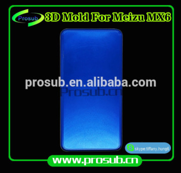 3D sublimation mobile phone case cover injection mould for Prosub--MEIZU MX6