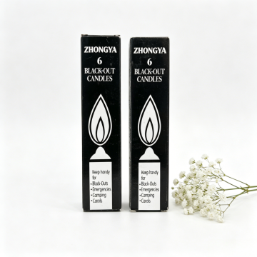 6pcs Black Box Household Lebanon Beirut Candles
