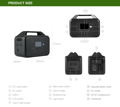 QM 600W Portable Home Energy Storage Station