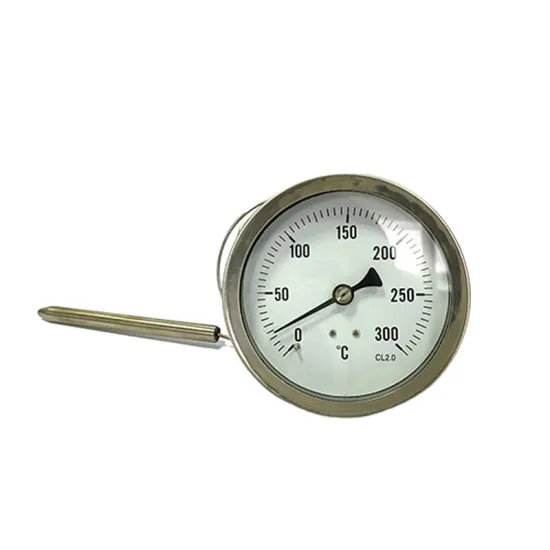 Stainless Steel Vapor Tension Pressure Thermometer Gauge with Long Capillary