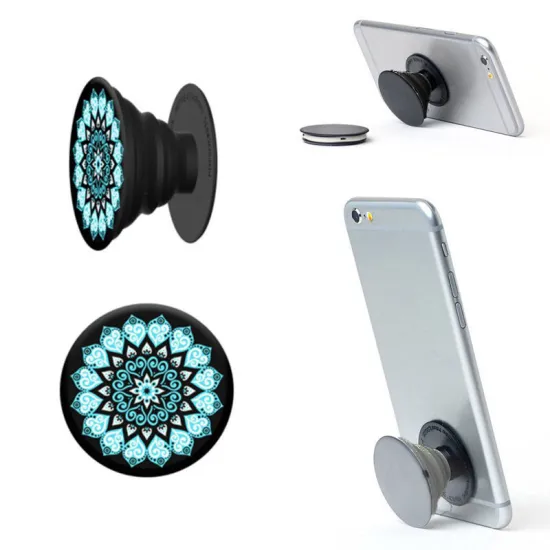 Mobile Phone Black/White Color Pop up Phone Socket Custom Logo