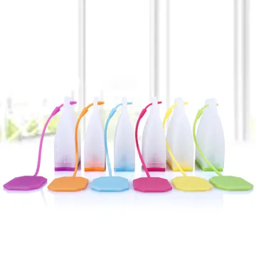 1PC Silicone Tea Strainer Herbal Spice Infuser Filter Diffuser Food-grade Silicone Tea Bags Kitchen Coffee Tea Tools