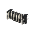 20P connector with 90 degree positioning post