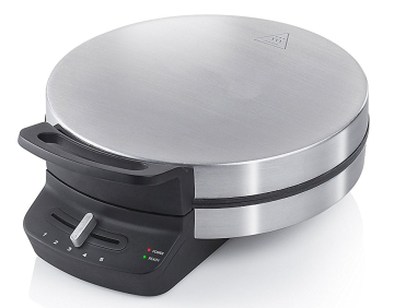 1000W Stainless Steel Waffle Maker Machine: Heart-Shaped Breakfast Cooking Appliance