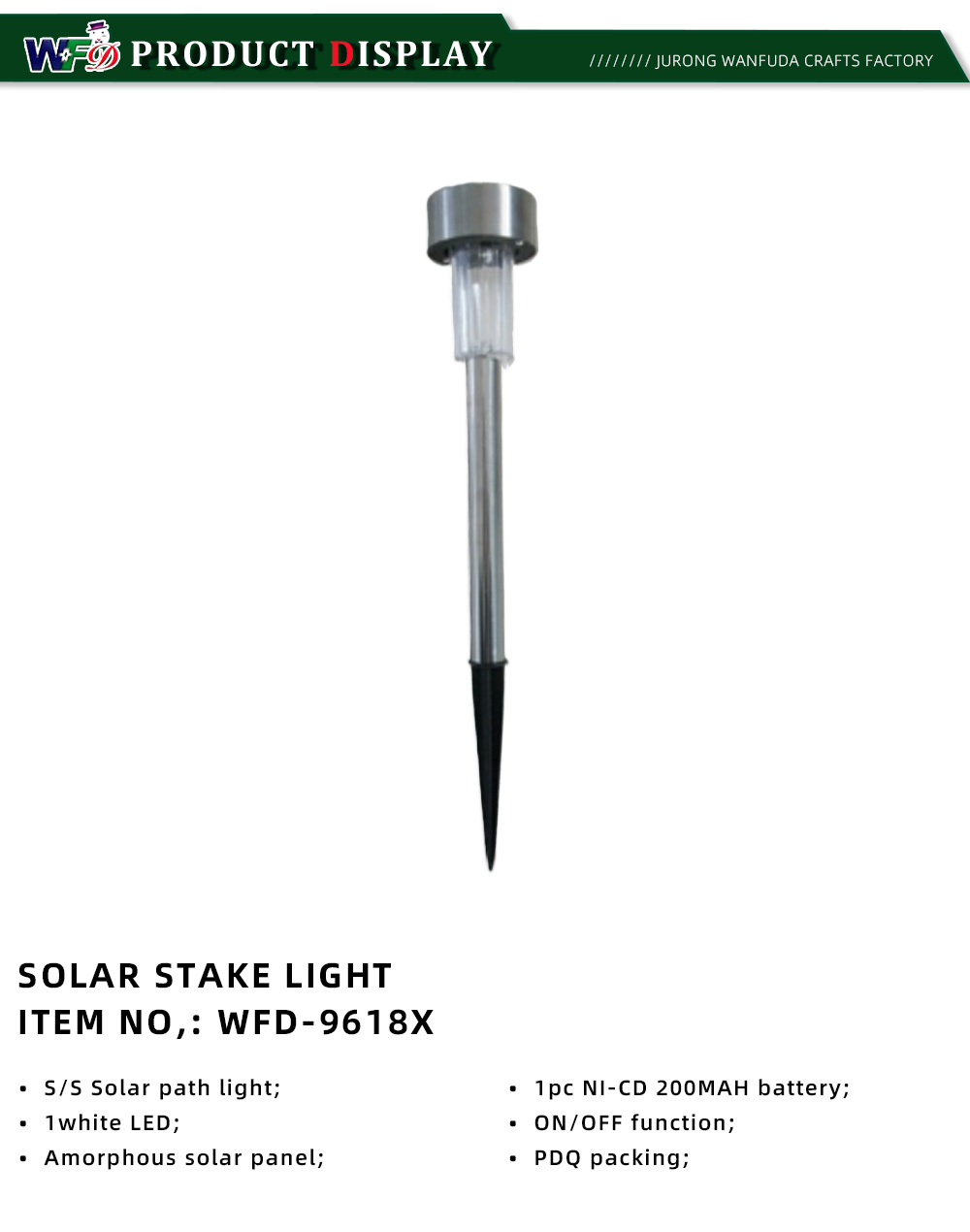 SOLAR LED STRING LIGHT 1-3-X