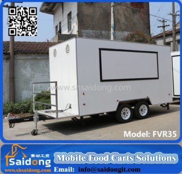 Multi-Purpose Electric Mobile Food Carts Trailer mobile kitchen trailer for Hot Selling