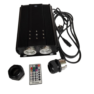 High Power 2x45W RGBW DMX LED Fiber Optic Light Engine for Star Ceiling Decoration