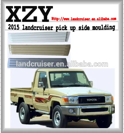 side moulding for 2015 Toyota landcruiser pick up side moulding