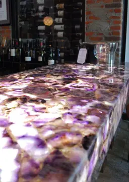 Amethyst stone  countertop