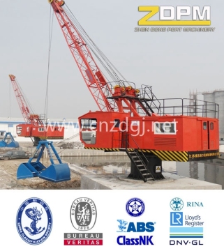 Festen Marine Hafen Kran zum Heben