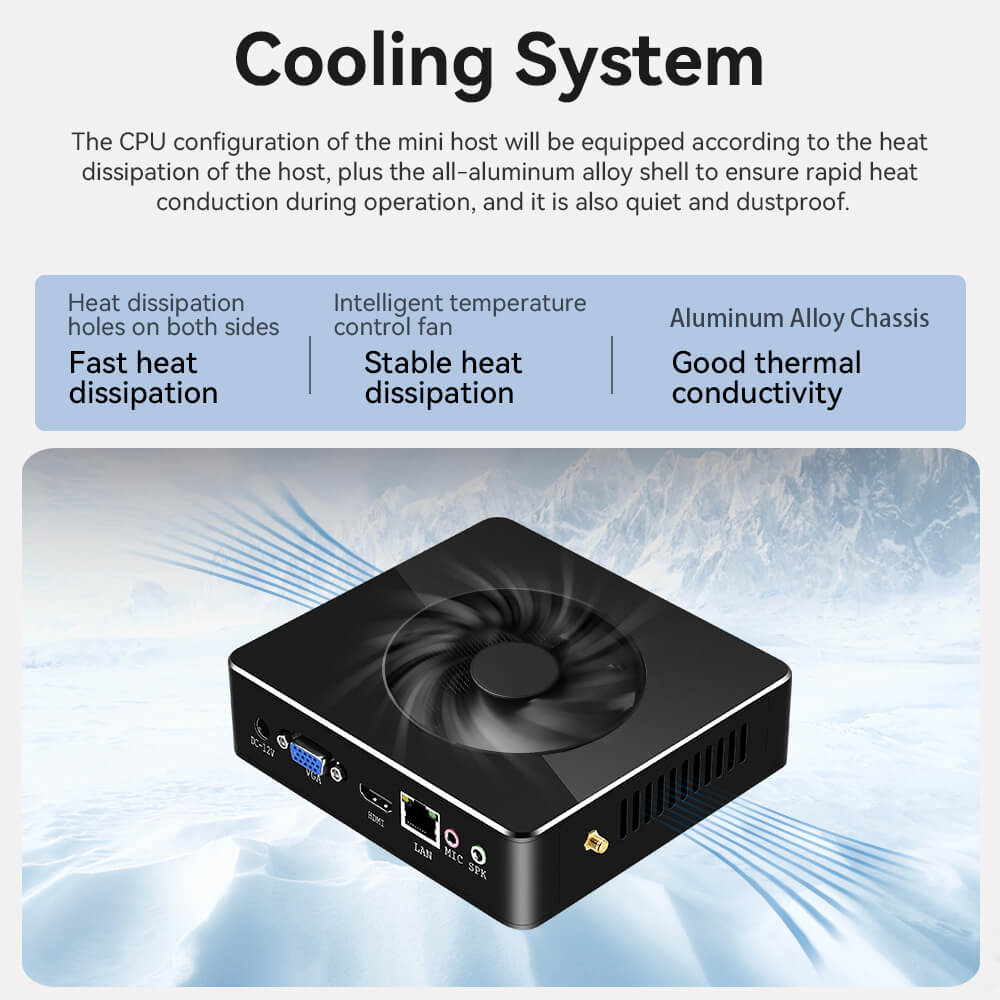 X35 Single LAN 6USB Mini PC