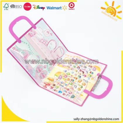 Shopkins Take-Along Sticker Play Scene