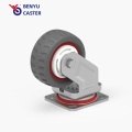 3-8inch Zinc Plated Caster Wheel with Brake&Swivel&Fixed