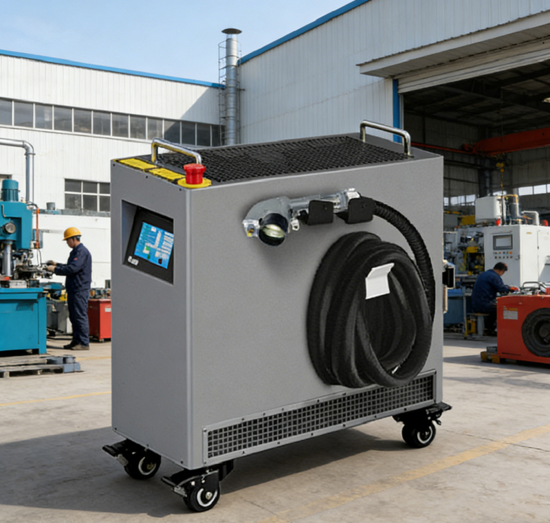 Laser Cleaning Machine are highly efficient and environmentally friendly, contributing to the green development of the new energy sector