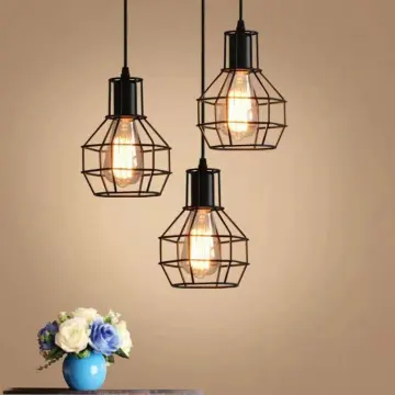 Retro Industrial Style Iron Art Chandelier - Nordic Modern Minimalist Personality Black Led Chandelier