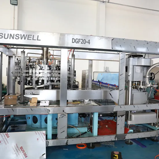 filling screwing 3 in1 monoblock can production line