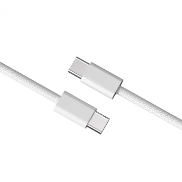 Factory Cheap Fast Charging Type C to Type C Braided Cable for iPhone 15/16 and Android
