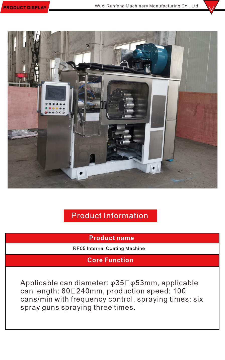 Automatic Metal Can Lining Spraying Machine