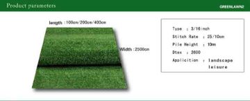 Landscaping or Garden Artificial grass