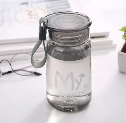 Travel Cup Plastic Water Bottle