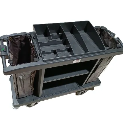 OEM/ODM Battery-Powered Housekeeper Trolley Maids Cart