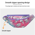 Napa print Fanny pack/Cartoon kids PU Fanny Pack