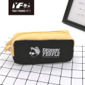 Fashion people style canvas cosmetic bag