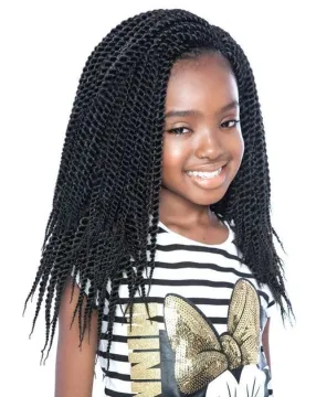 Factory 30 Roots Senegalese Twist Crochet Braids For Kids 12 Inch Small Senegalese Twist Crochet Hair Extension